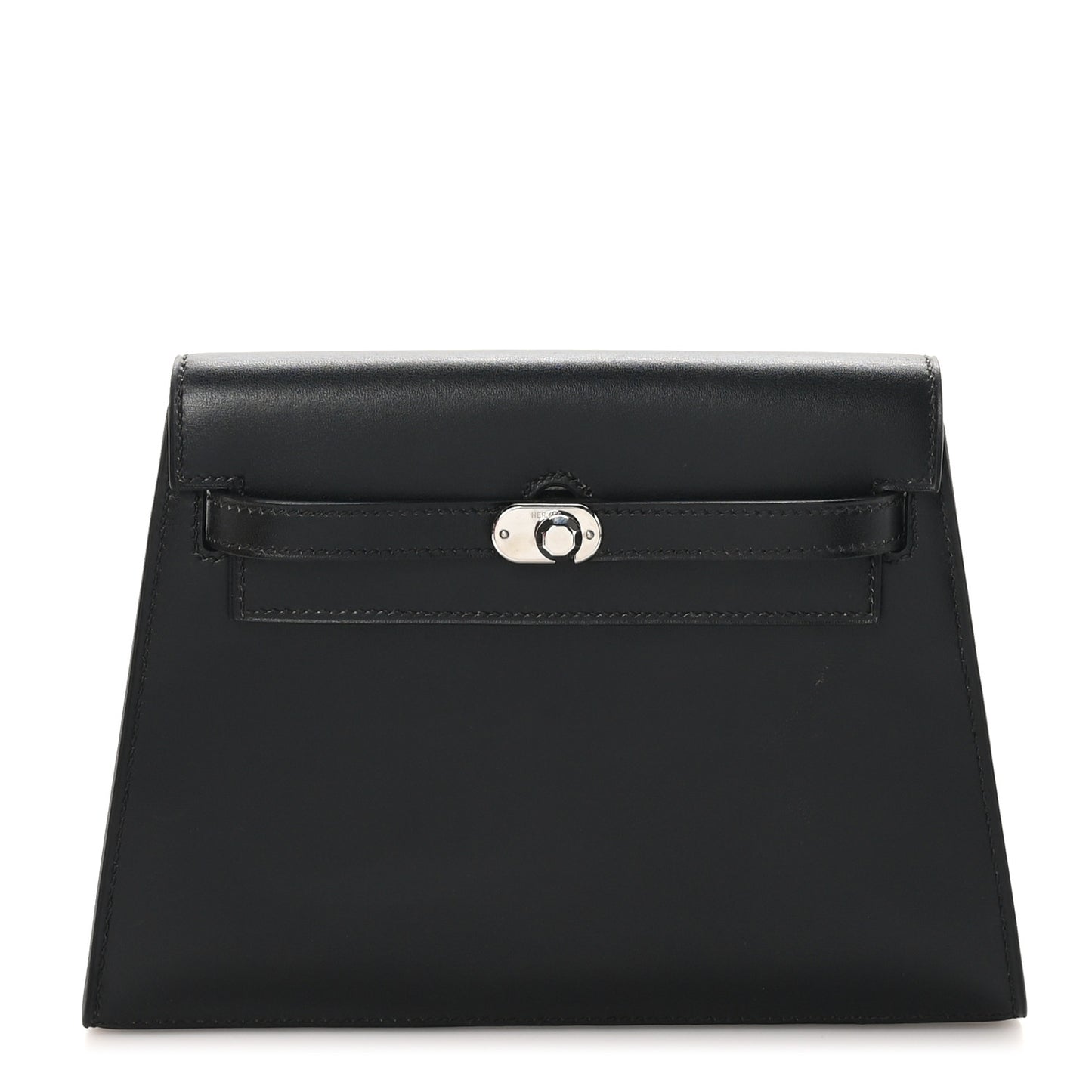 Box Kelly Crutch Clutch Black