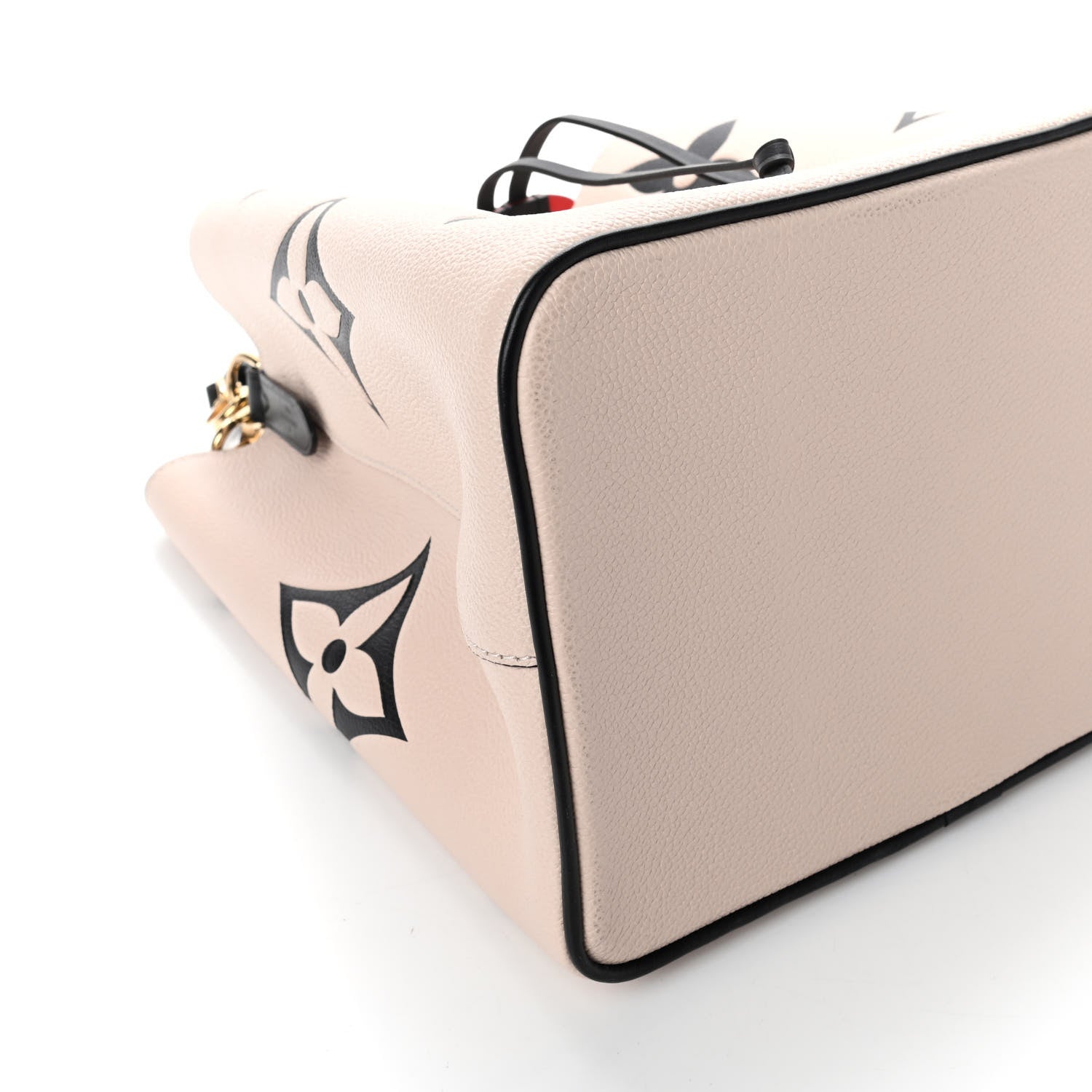 Louis Vuitton Empreinte Monogram Giant Crafty Neonoe MM Creme Black 7 of 8