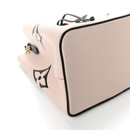 Louis Vuitton Empreinte Monogram Giant Crafty Neonoe MM Creme Black 7 of 8
