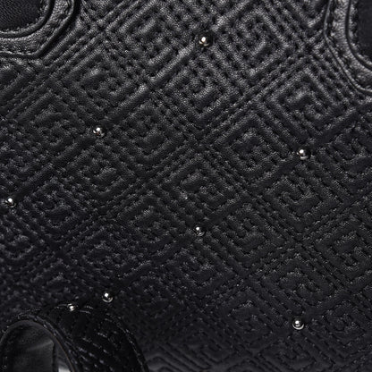 Givenchy Lambskin Logo Embossed Small Studded Antigona Black 15 of 18