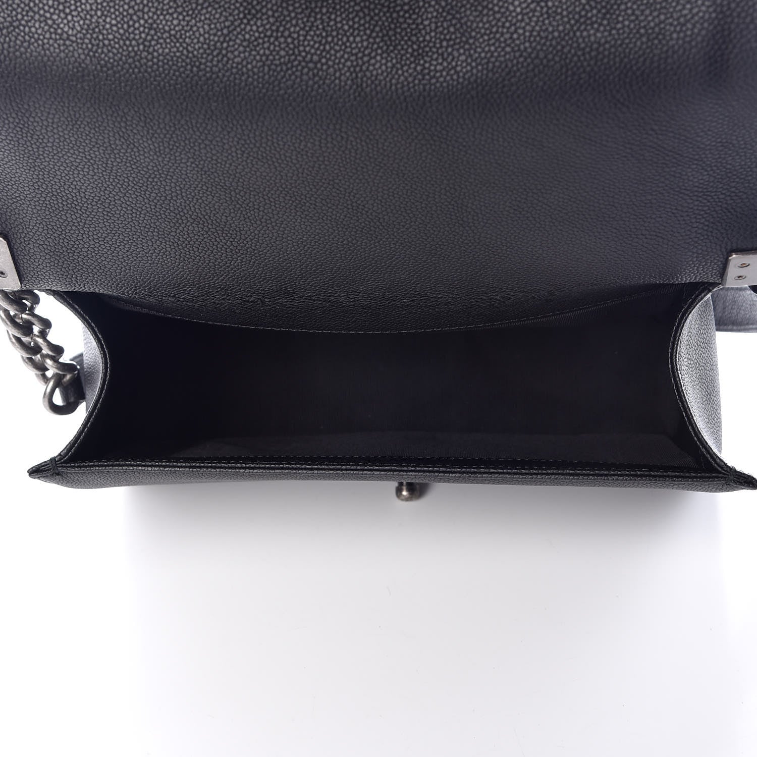 Chanel Caviar Quilted Medium Boy Flap Black 6 of 11