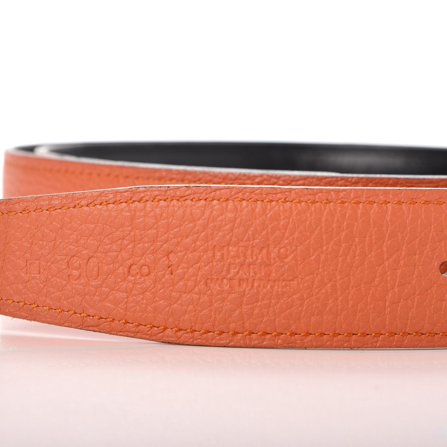 Box Togo 32mm Belt Strap 90 Black Orange