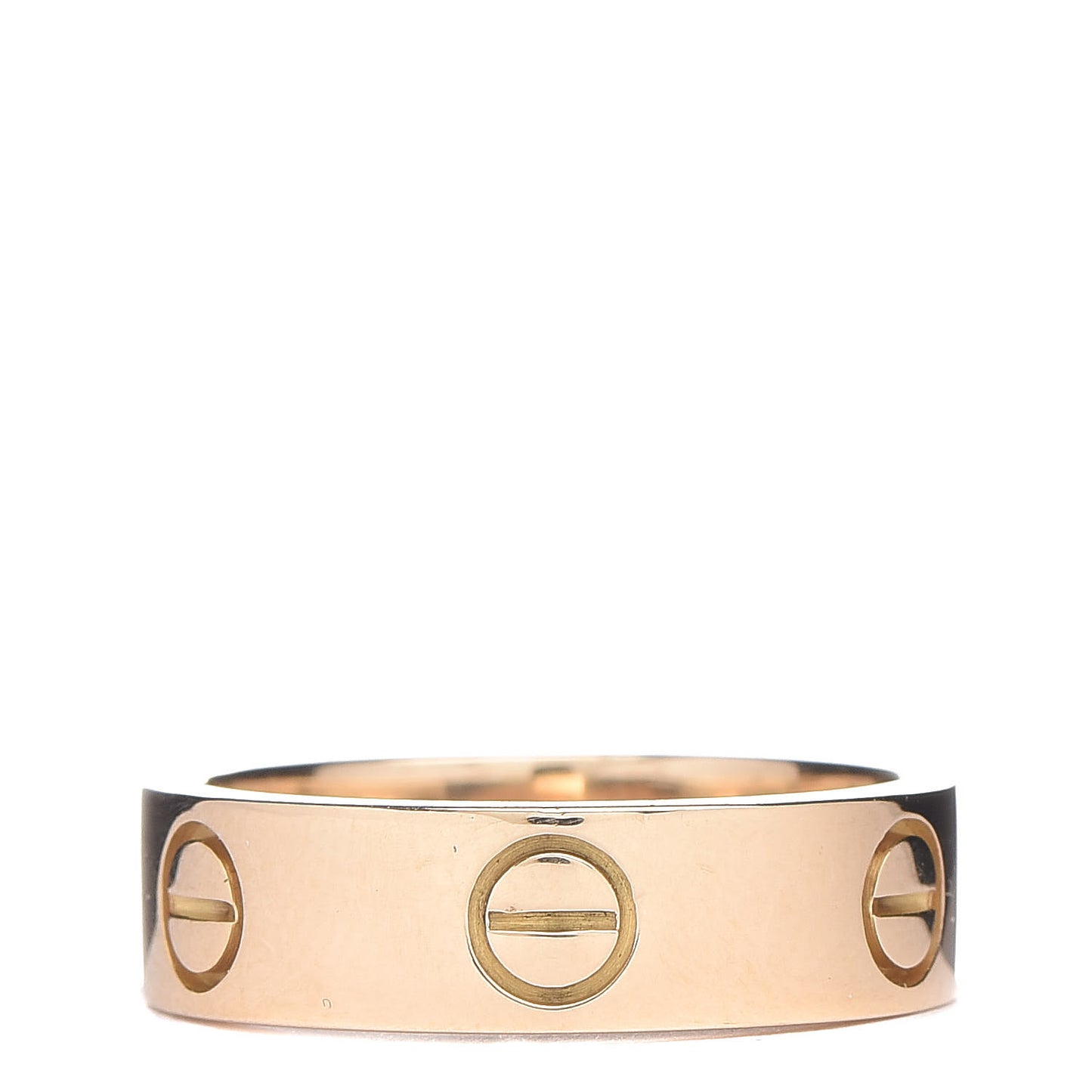 18K Yellow Gold 5.5mm LOVE Ring 54 6.75