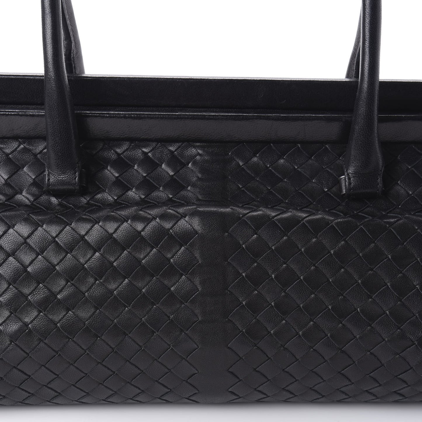 Nappa Intrecciato Doctor Bag Black