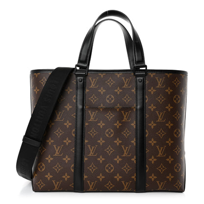 Louis Vuitton Monogram Macassar Weekend Tote PM 1 of 10