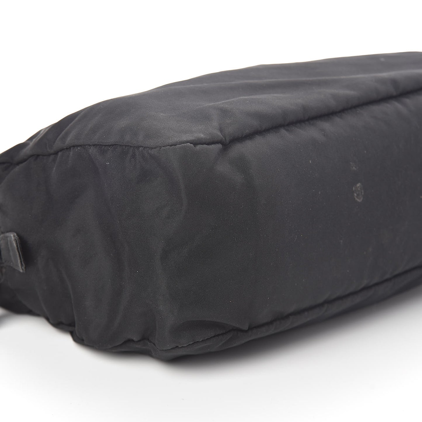 Tessuto Nylon Top Handle Bag Black