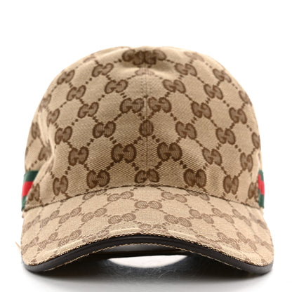 Gucci Monogram Web Baseball Hat L Beige Cocoa 3 of 8