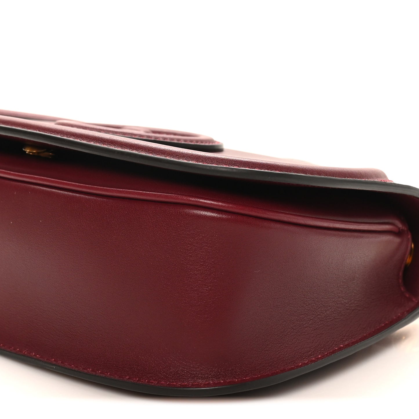 Roxy Calfskin Medium Blondie Top Handle Bag Rosso Ancora