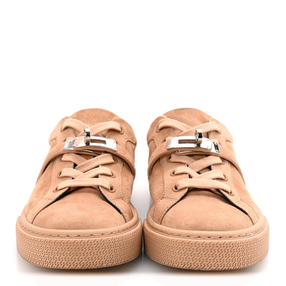 Hermes Suede Day Sneakers 35 Bois De Santal 3 of 10