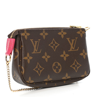 Louis Vuitton Monogram 2020 Christmas Animation Roller Coaster Mini Pochette Accessories Pivoine 3 of 8