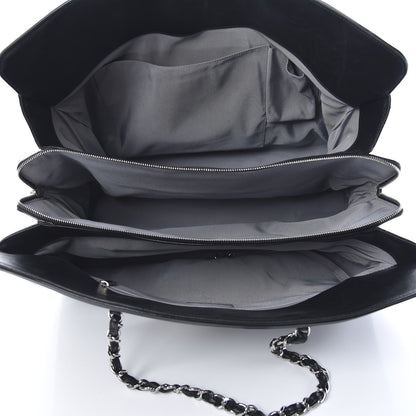 Chanel Vinyl XL Lipstick Tote Black 5 of 12