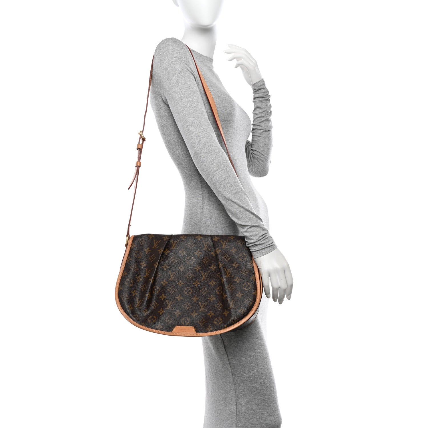 Louis Vuitton Monogram Menilmontant MM 2 of 14