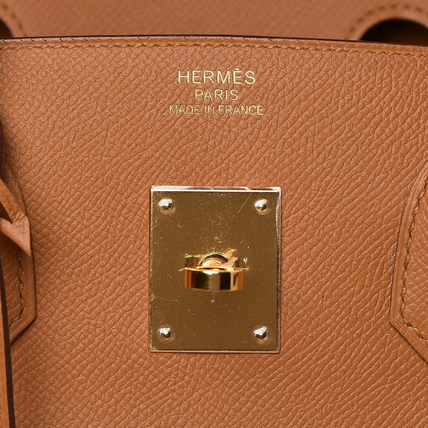 Epsom Birkin 35 Caramel