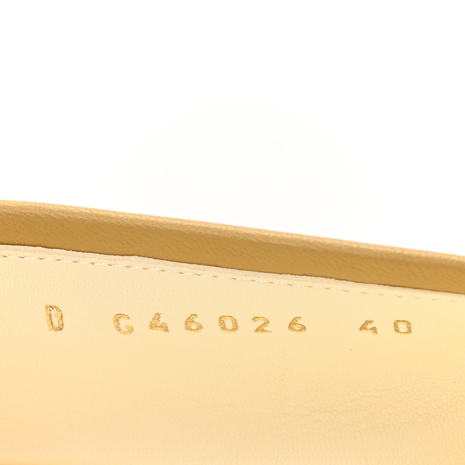 Chanel Suede Cap Toe CC Ballerina Flats 40 Beige Black 9 of 9