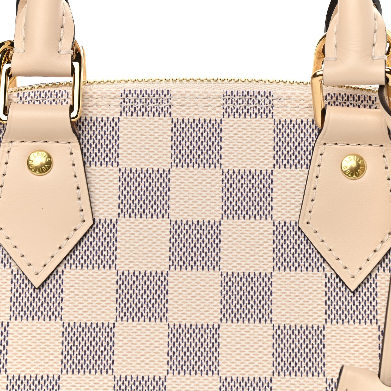 Louis Vuitton Damier Azur Braided Alma BB 7 of 10