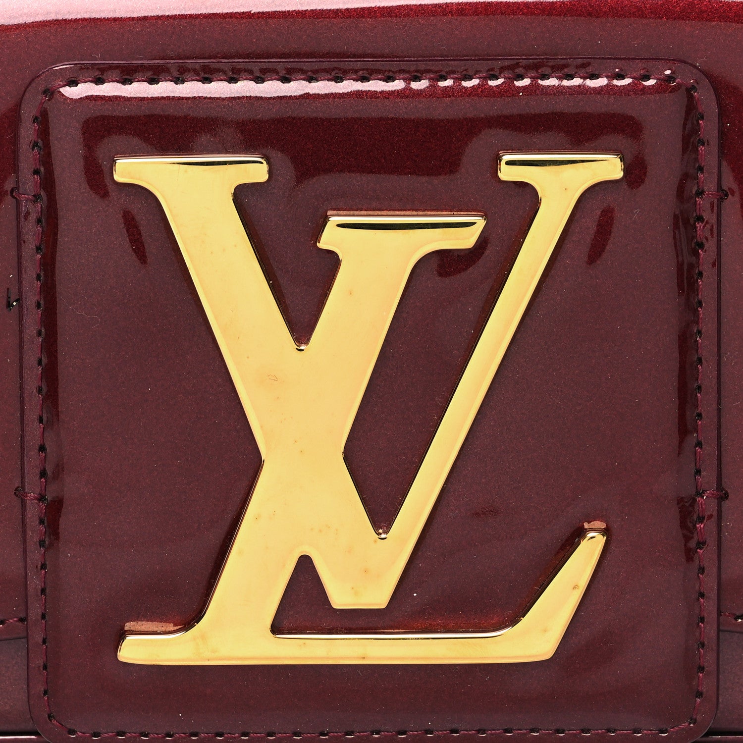 Louis Vuitton Patent Sobe Clutch Rouge Fauviste 7 of 11