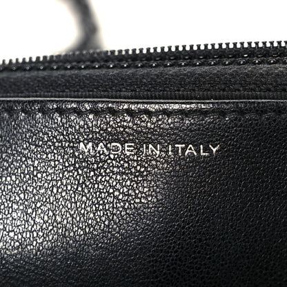Chanel Sheepskin Chevron Reissue Wallet On Chain WOC So Black 7 of 12