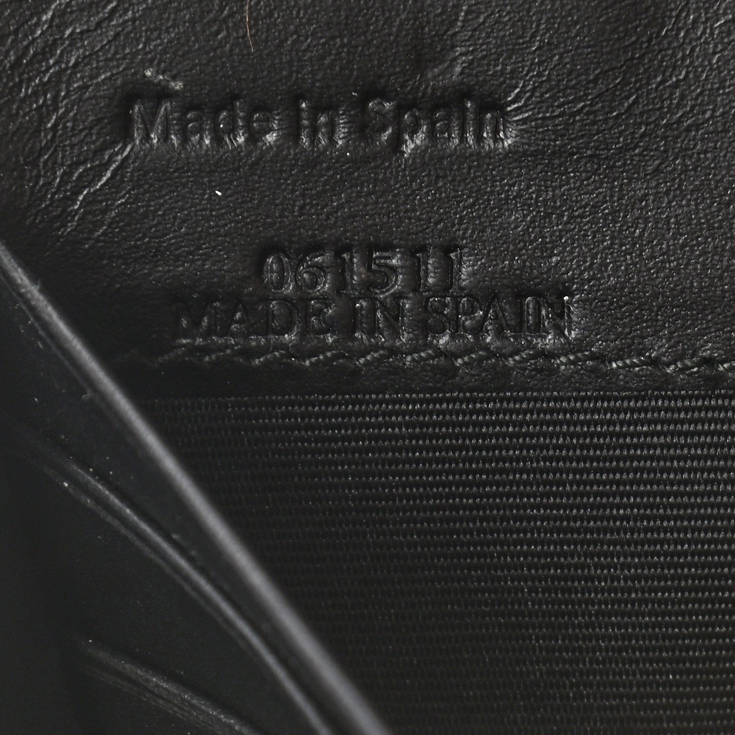 Loewe Calfskin Medium Puzzle Zip Around Wallet Black 7 of 7