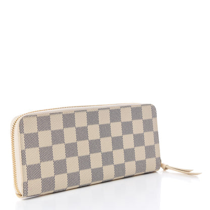 Louis Vuitton Damier Azur Clemence Wallet 3 of 10