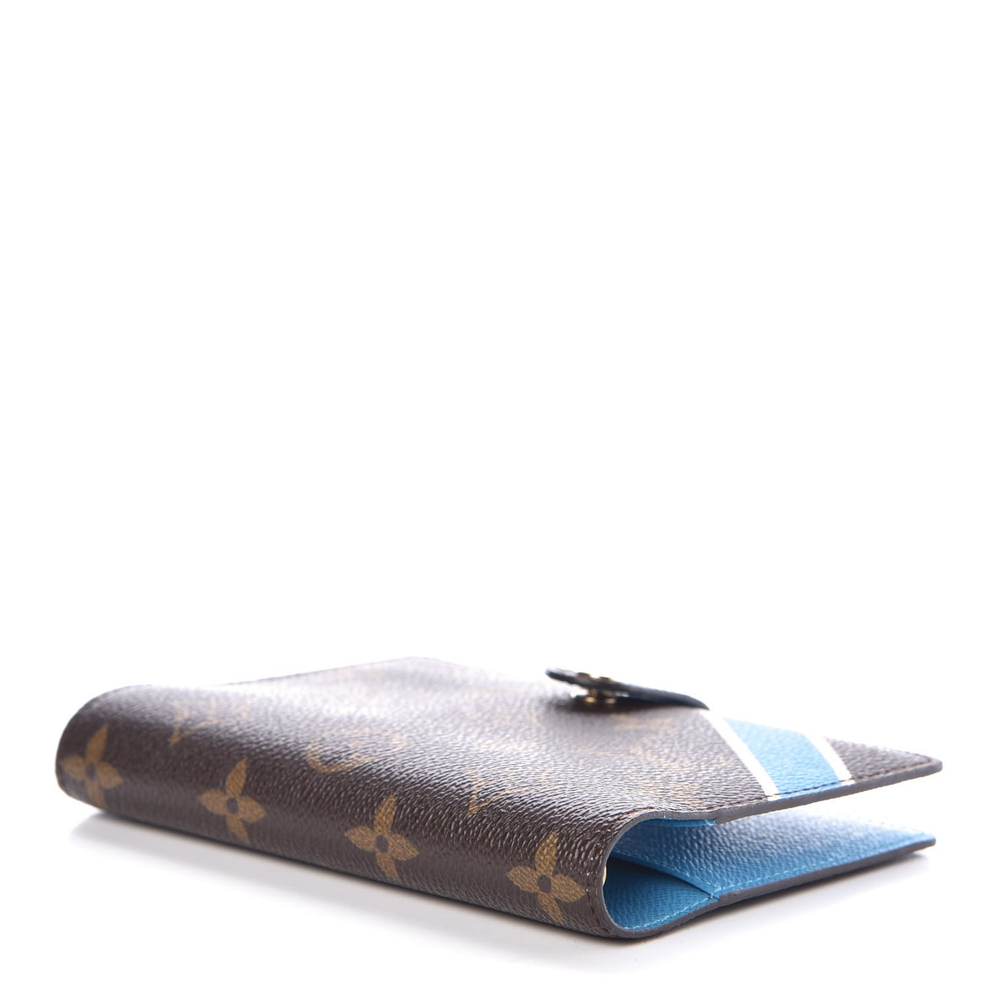 Monogram My LV Heritage Small Ring Agenda Cover White Blue Clair