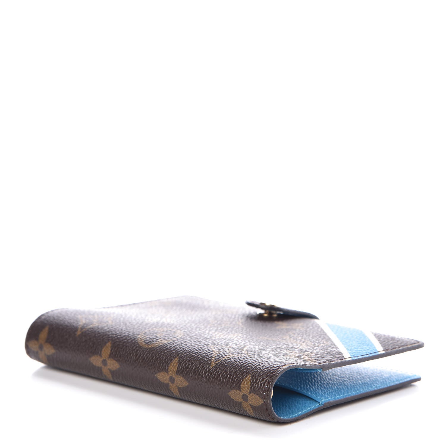 Louis Vuitton Monogram My LV Heritage Small Ring Agenda Cover White Blue Clair 4 of 6