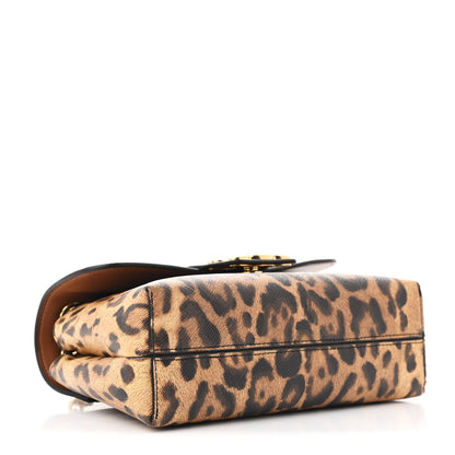 Celine Canvas Leopard Teen Victoire Tan 4 of 11