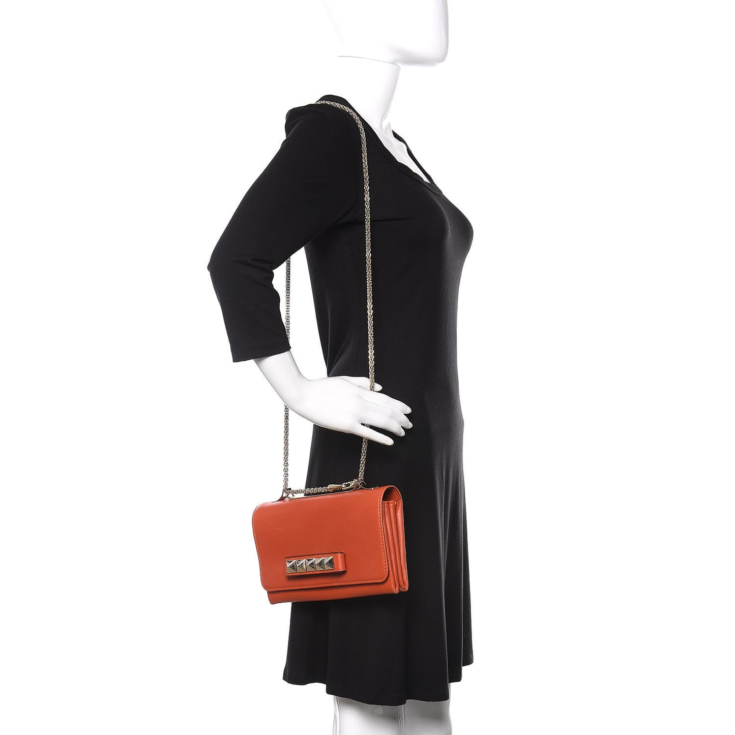 Nappa Va Va Voom Shoulder Bag Orange