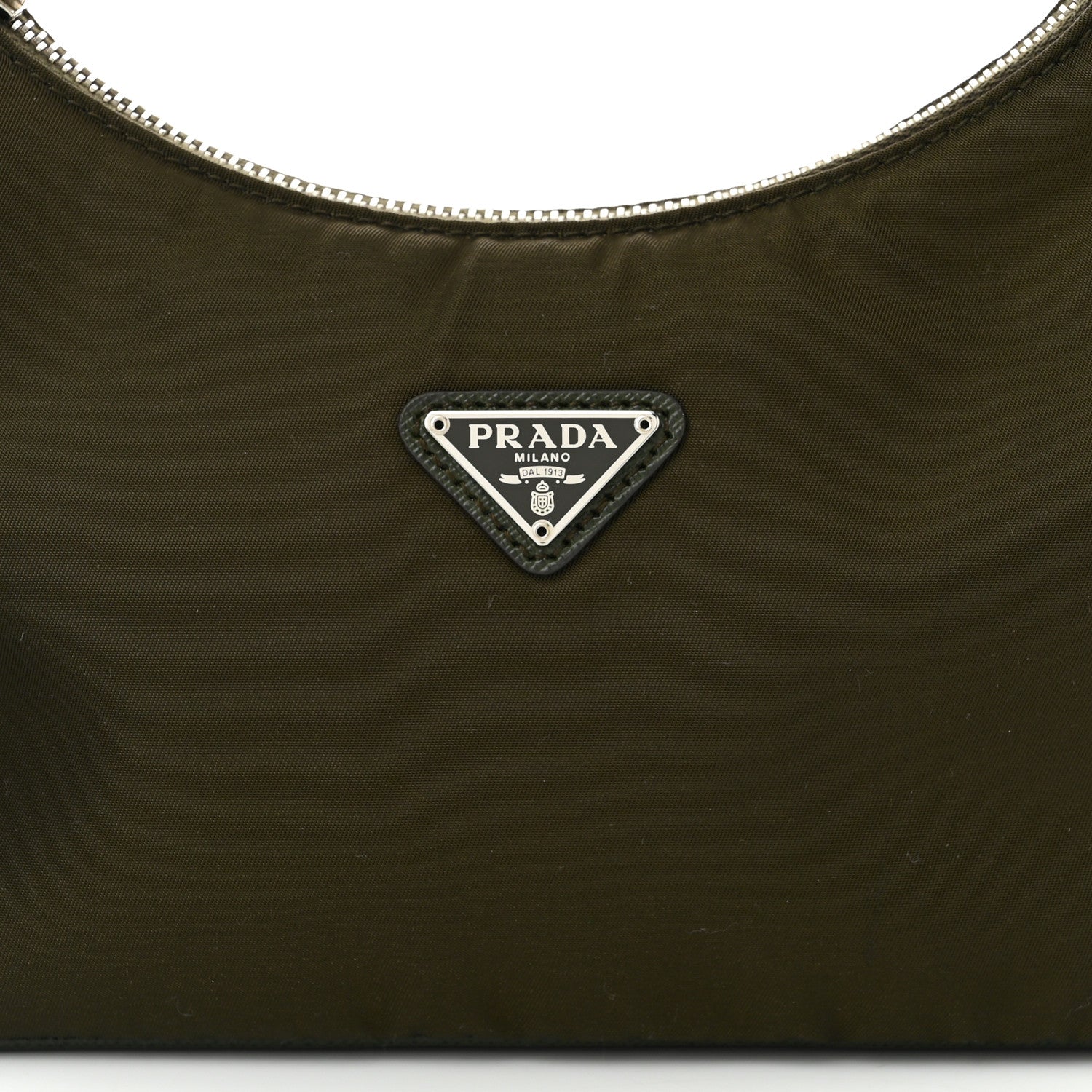 Prada Tessuto Nylon Saffiano Mini Re-Edition 2005 Bag Mimetico 9 of 12