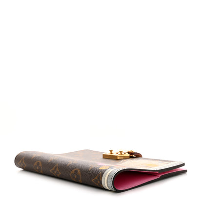 Louis Vuitton Monogram 2022 Christmas Animation Paris Notebook Cover Pink 4 of 6