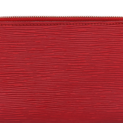 Louis Vuitton Epi Pochette Accessories 24 Red 7 of 10
