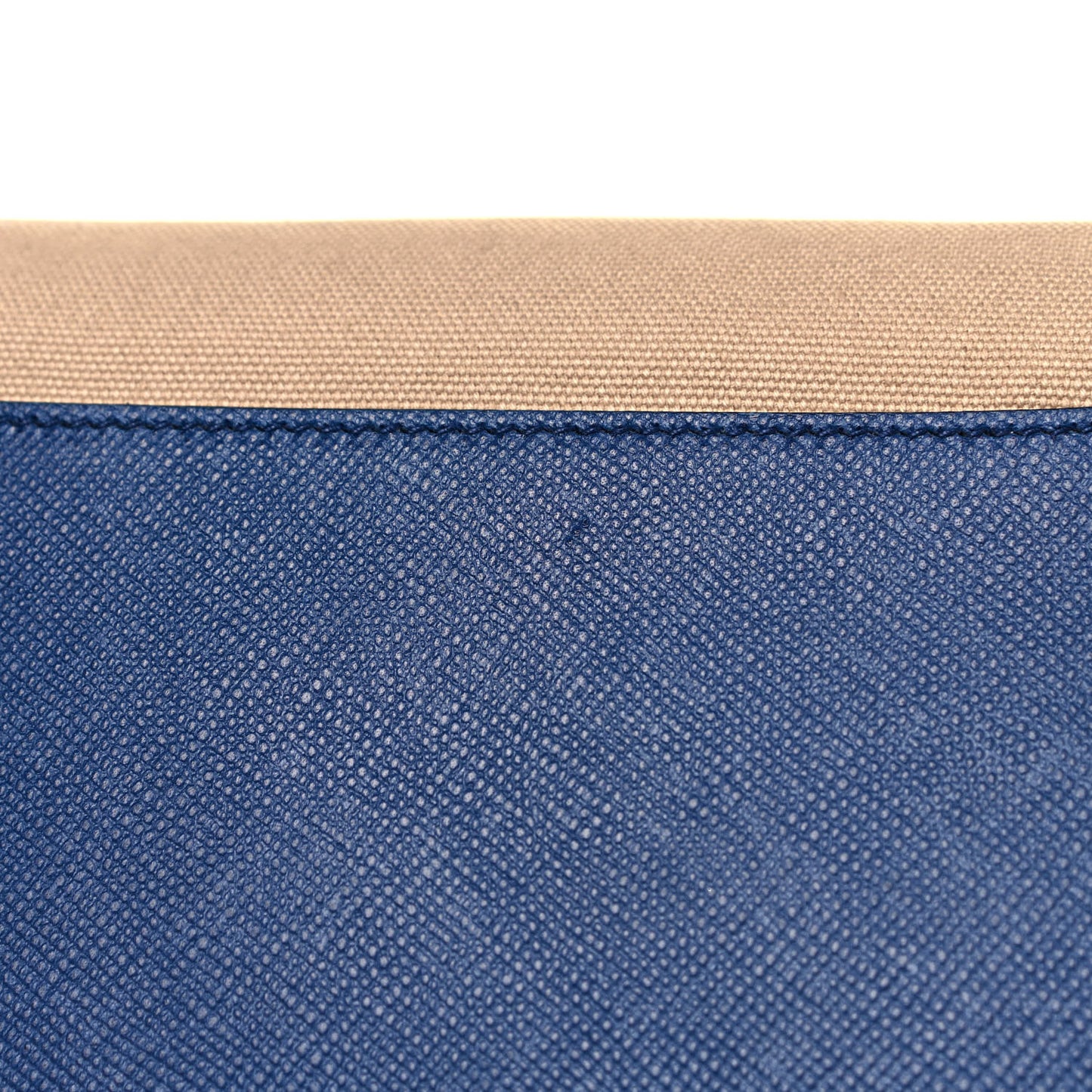 Canapa Saffiano Cuir Tote Corda Bluette
