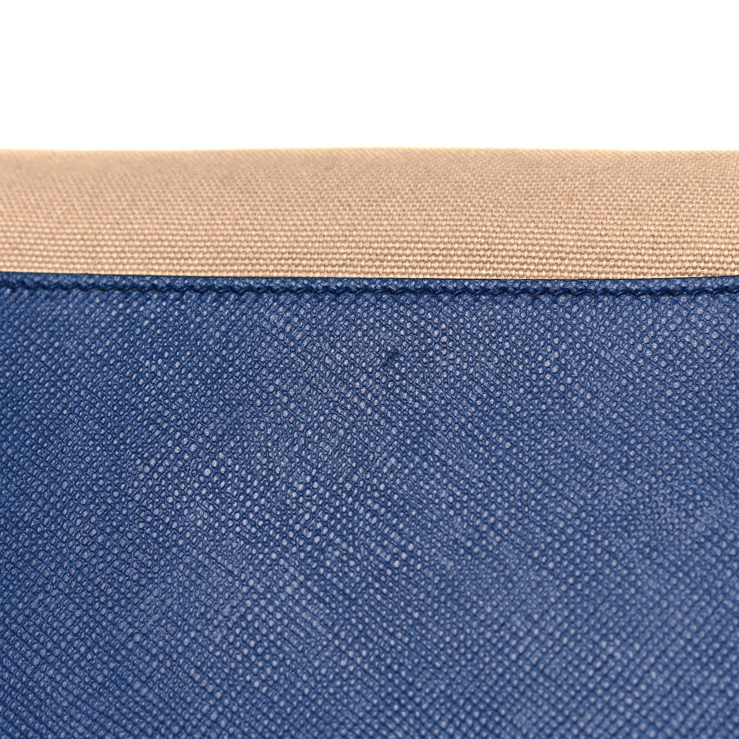 Prada Canapa Saffiano Cuir Tote Corda Bluette 9 of 9