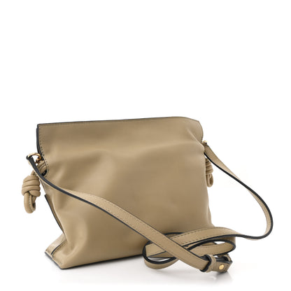 Loewe Calfskin Mini Flamenco Knot Clutch Clay Green 3 of 10