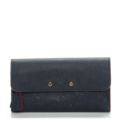Louis Vuitton Empreinte Pont-Neuf Wallet Marine Rouge 1 of 7