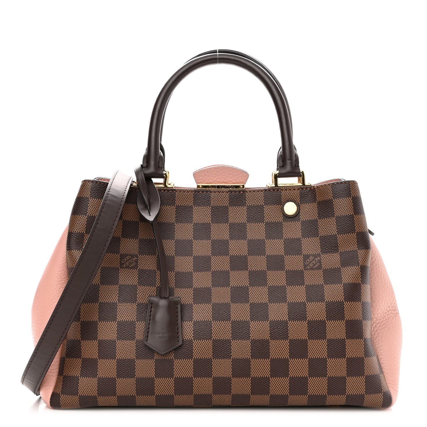 Damier Ebene Cuir Taurillon Brittany Magnolia