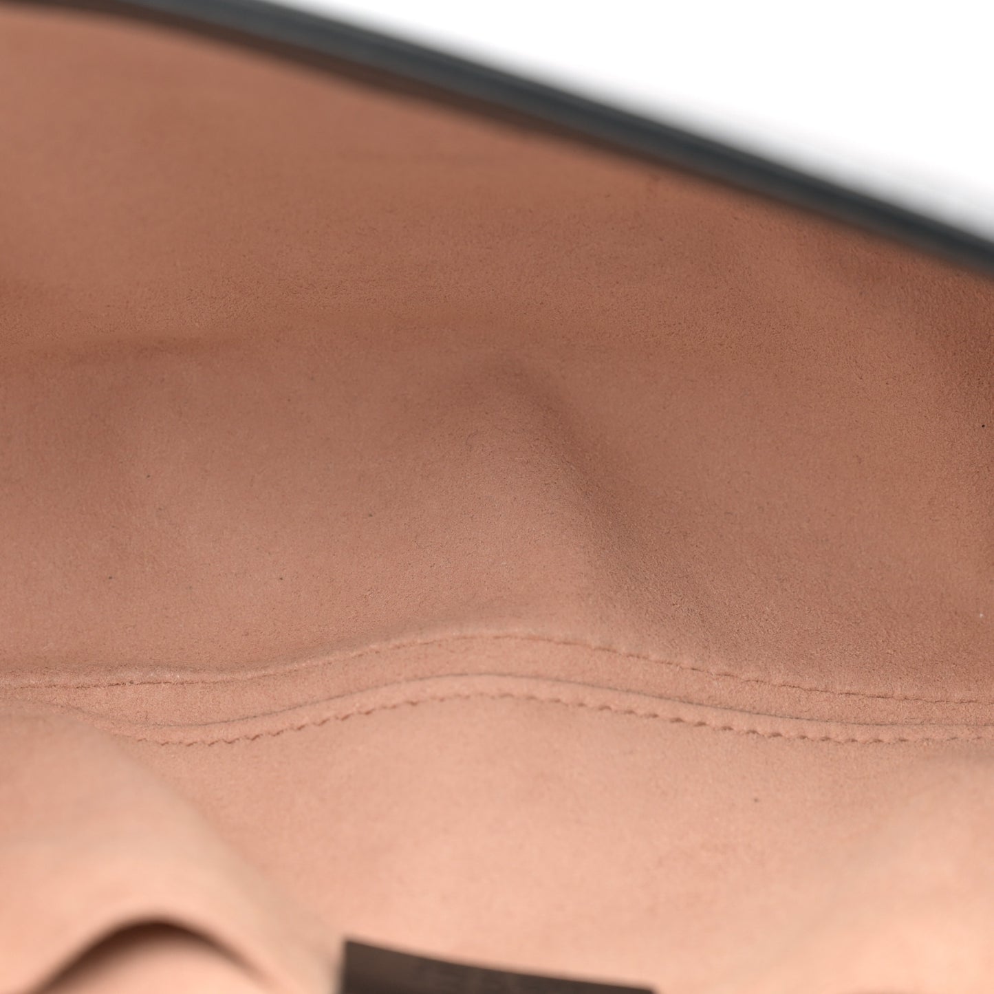 Calfskin Matelasse Mini GG Marmont Shoulder Bag Black