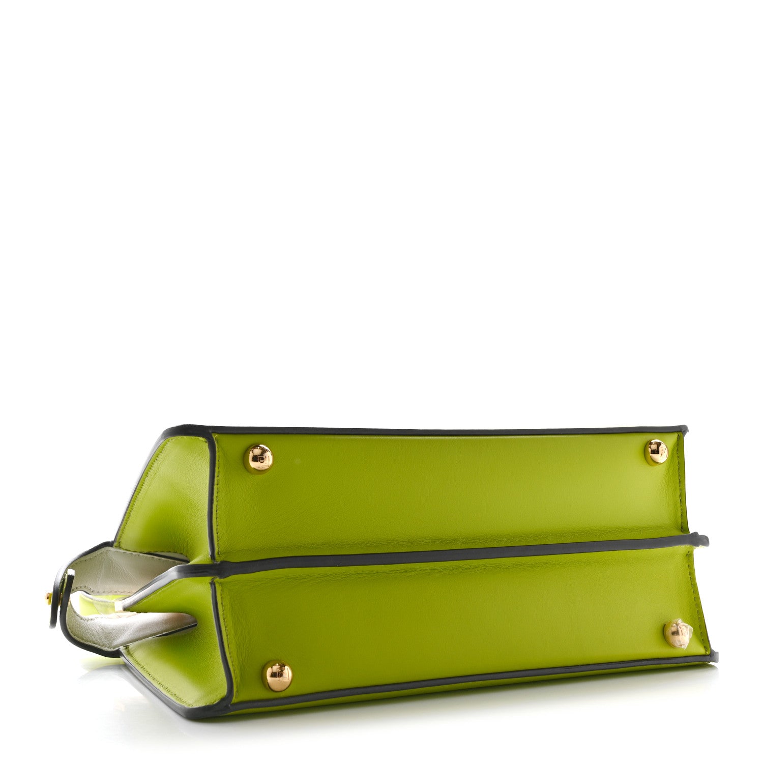 FENDIバッグ Fendi Vitello Seta Shiny Nappa Small Peekaboo I SEE U Satchel