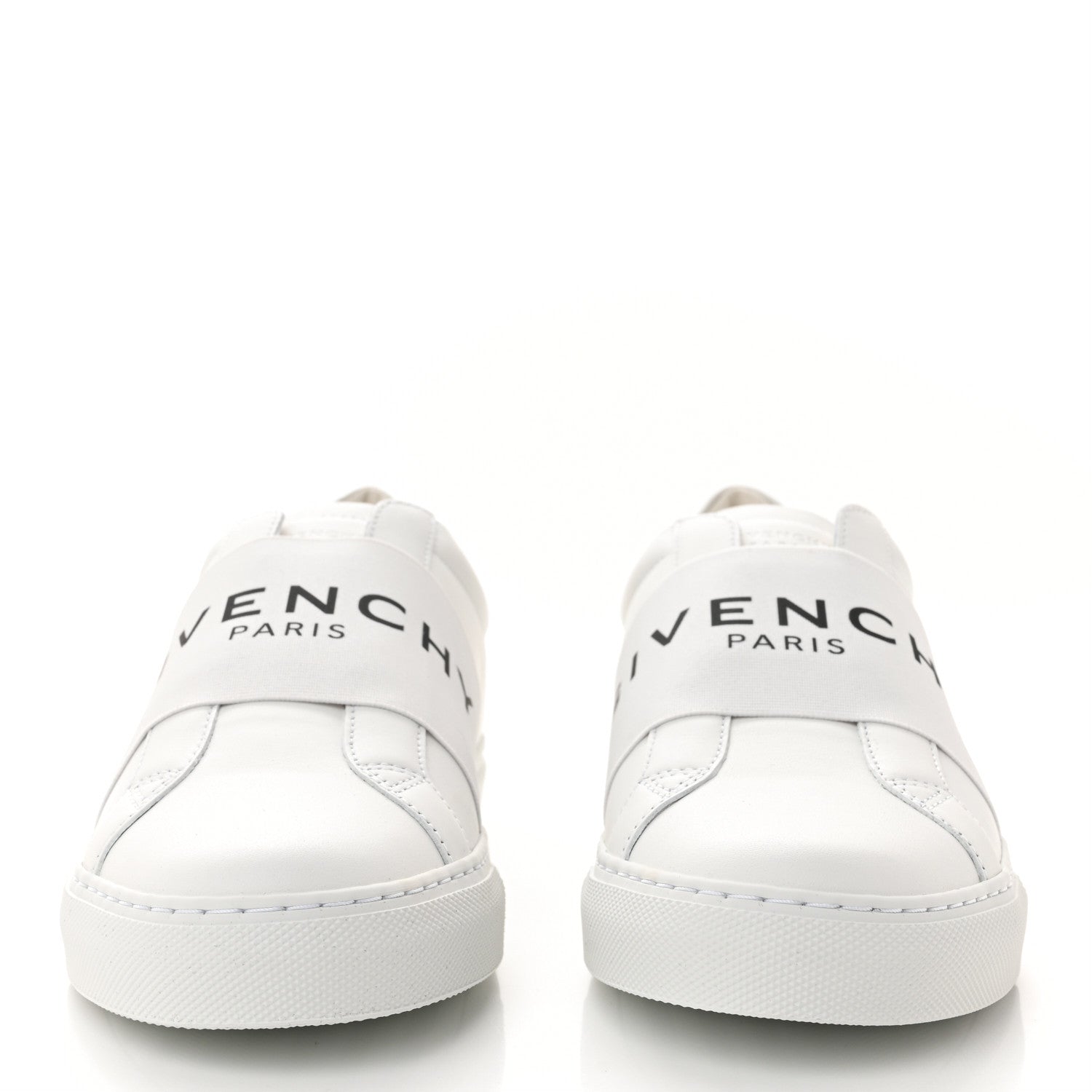Givenchy Calfskin Band Logo Womens Urban Street Sneakers 39 White 2 of 10