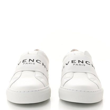 Givenchy Calfskin Band Logo Womens Urban Street Sneakers 39 White 2 of 10