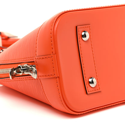 Louis Vuitton Epi Jacquard Alma BB Orange 8 of 12
