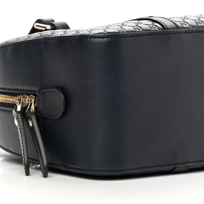 Gucci Microguccissima Medium Crossbody Bag Blue 9 of 13