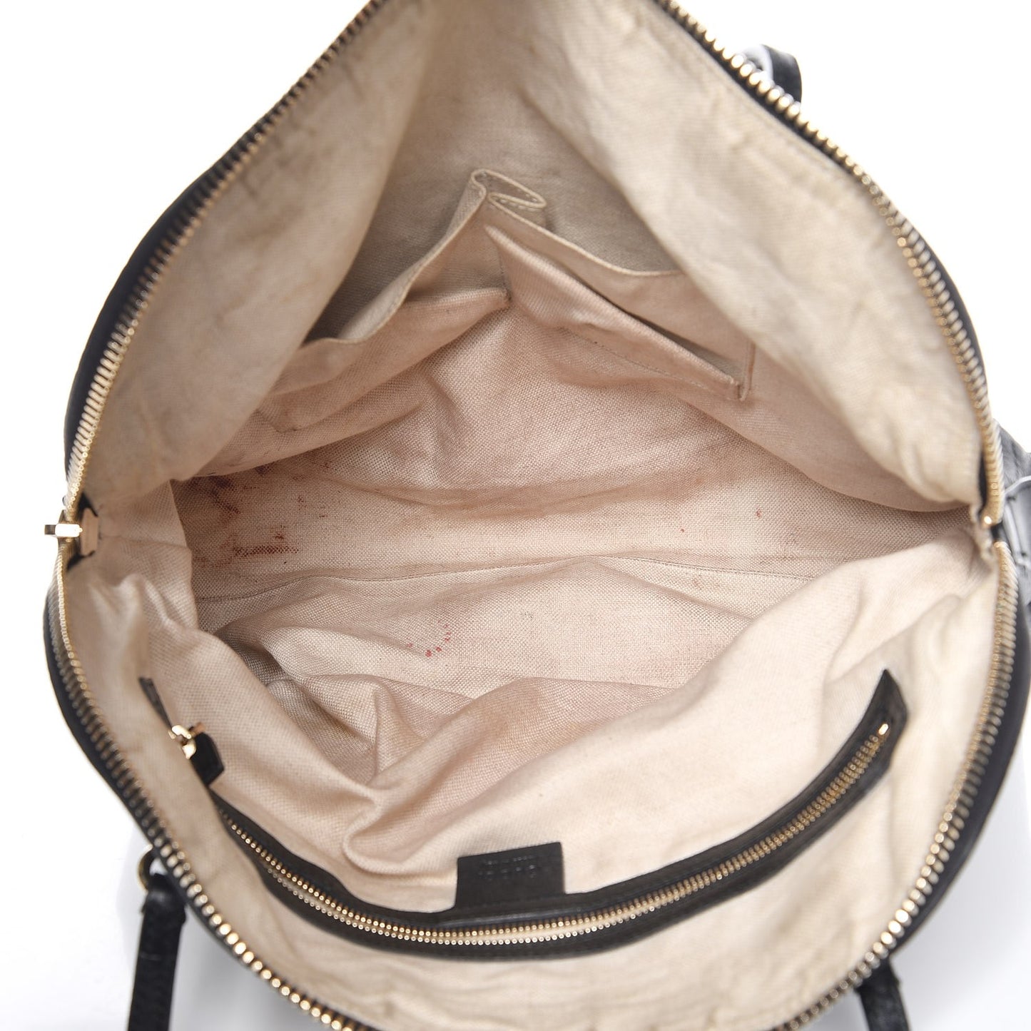 Guccissima Medium Bree Shoulder Bag Black