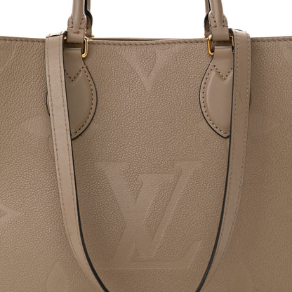Louis Vuitton Empreinte Monogram Giant Onthego MM Tourterelle 7 of 21