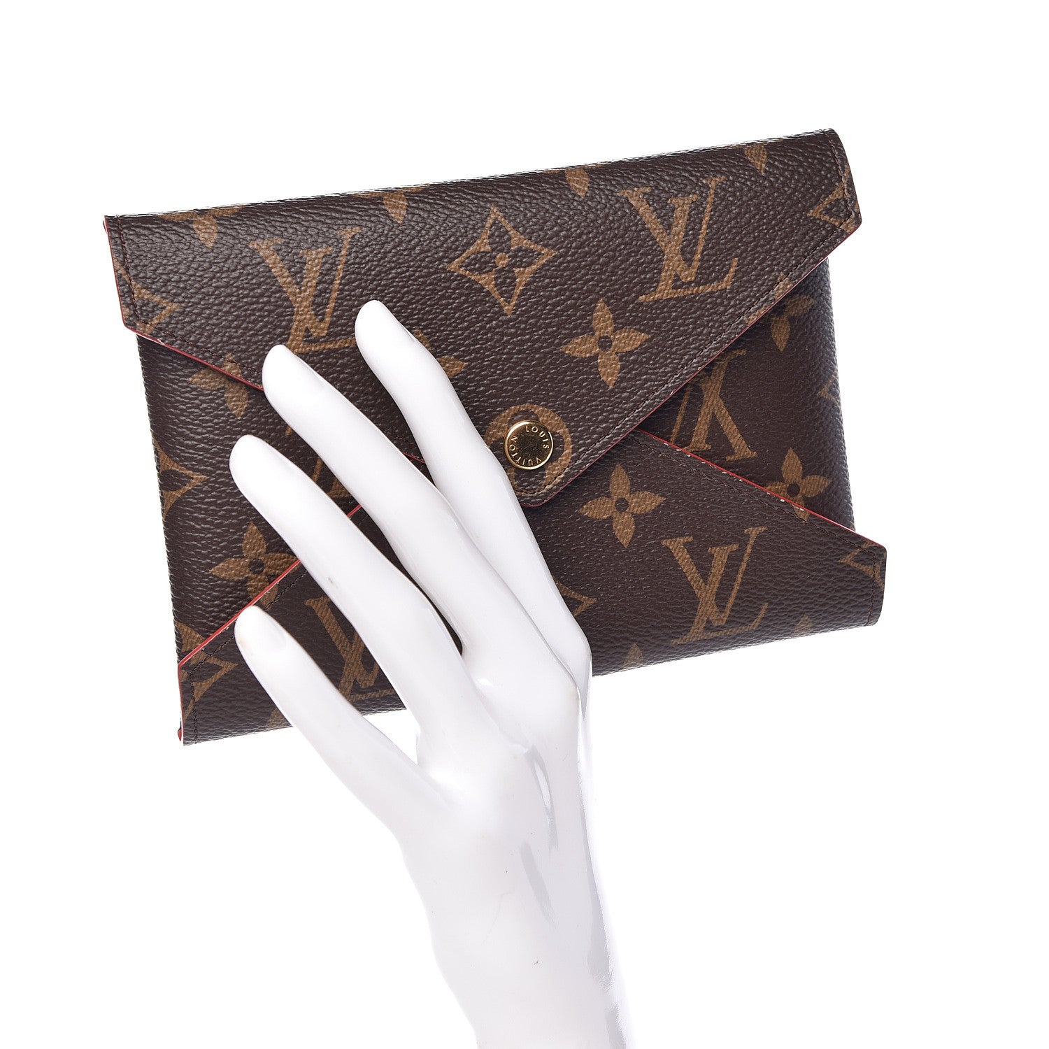 Louis Vuitton Monogram Medium Kirigami Pochette Insert Coquelicot 2 of 6