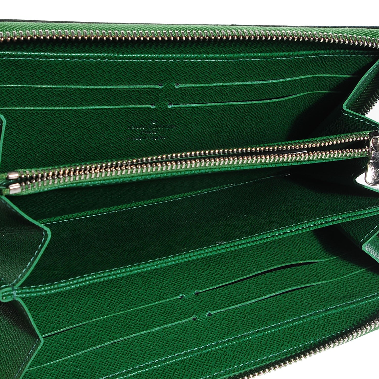 Louis Vuitton Epi Zippy Wallet Menthe 5 of 7