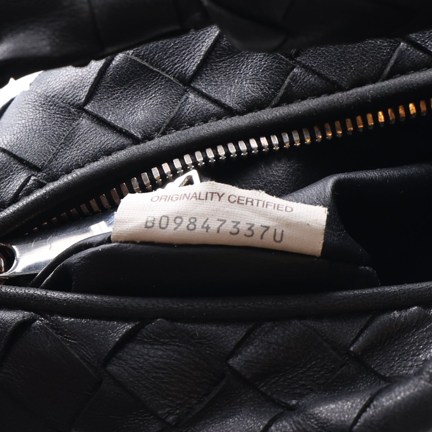 Nappa Intrecciato Mini Jodie Black