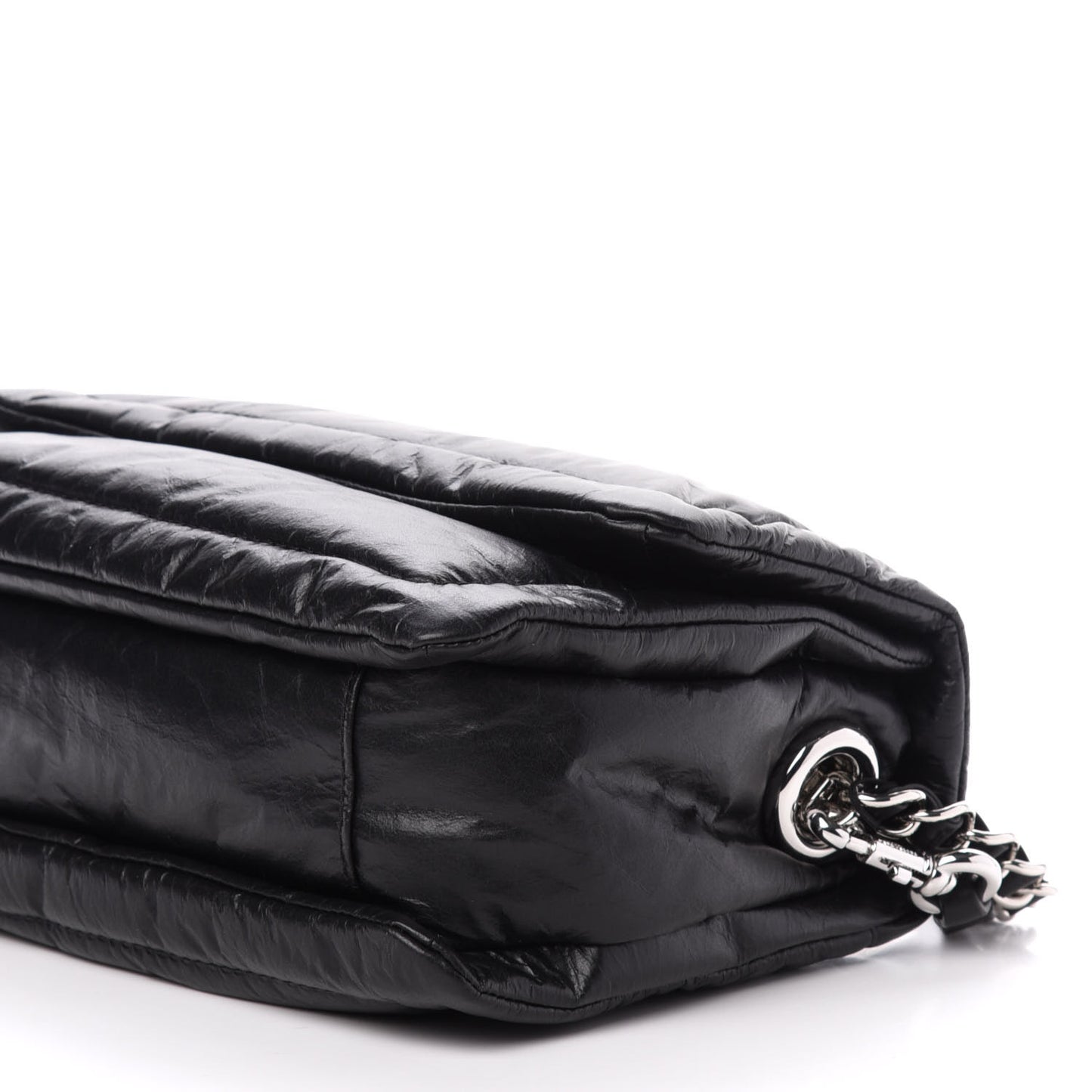Lambskin The Pillow Bag Black
