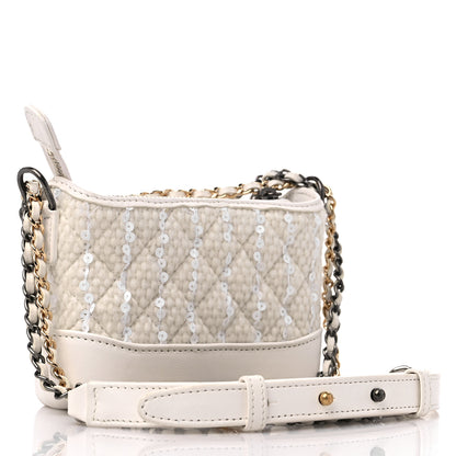 Chanel Lambskin Calfskin Tweed Success Story Set of 4 Minis Bags White 37 of 44