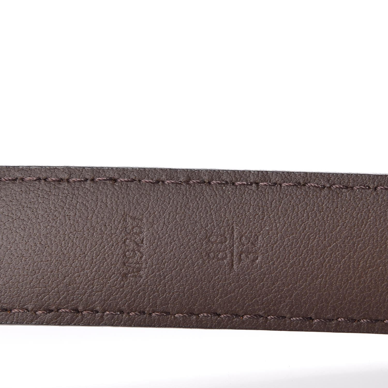 Louis Vuitton Mini Damier Ebene 25mm LV Initiales Belt 80 32 4 of 7