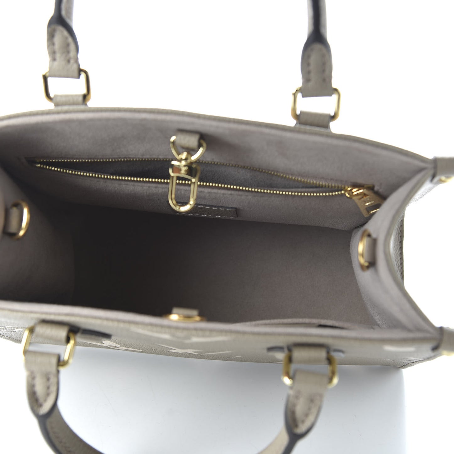 Empreinte Monogram Giant Onthego PM Tourterelle Creme